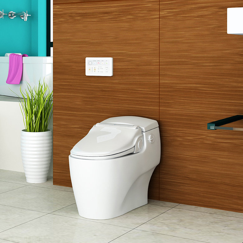 Bio Bidet Supreme Advanced Round Toilet Seat Bidet & Reviews Wayfair